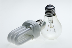 Alternative zur Glühbirne - die Energiesparlampe